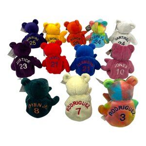 Salvino's Bamm Beano's MLB Full Set 12 Beanies August 1998 Vintage Collectibles